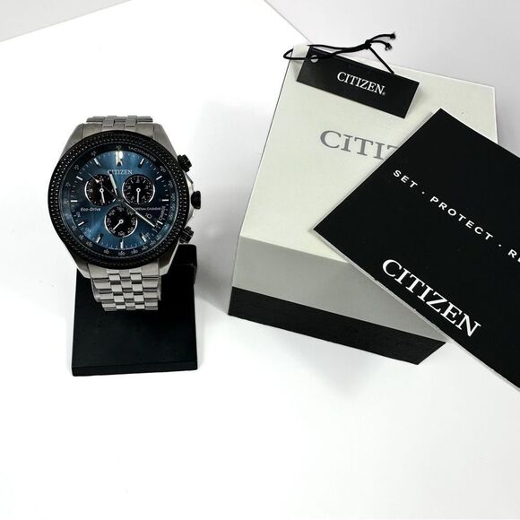 CITIZEN Perpetual Calendar Chrono - Eco-Drive Technology - Men’s Watch - Classic - Picture 1 of 5